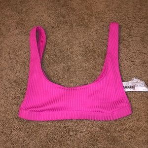 OPEN FOR OFFERS: Hot pink mini bikini top